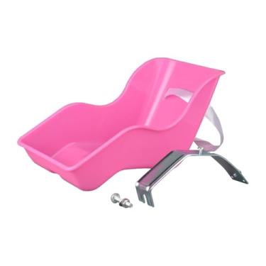 Imagem de Dynwave Suporte para assento de bicicleta para bonecas, acessório de fixação para bicicleta, cadeira de boneca fácil de instalar, assento de bicho de pelúcia