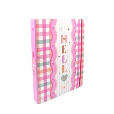 Imagem de DAC - Fichário Universitário com 48 folhas Fechamento em Elástico - Hello