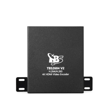 Imagem de Codificador HDMI HD 4K, codificador de vídeo TBS2604v2 UHD H.264/H.265 compatível com protocolo HTTP HLS (m3u8) RTSP UDP RTMP RTMPS SRT para IPTV com controle de interface de usuário da Web