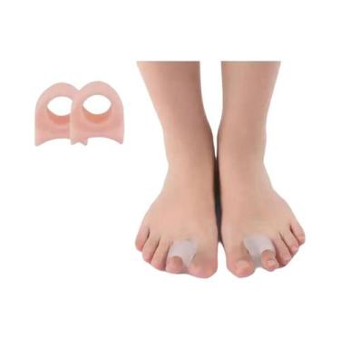 Imagem de Separador De Dedos De Silicone Confortável Corretor SEBS Cuidados Com 
