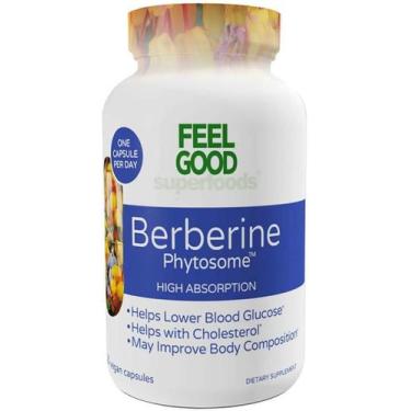 Imagem de Suplemento Feel Good Superfoods Berberine Phytosome 120 cápsulas