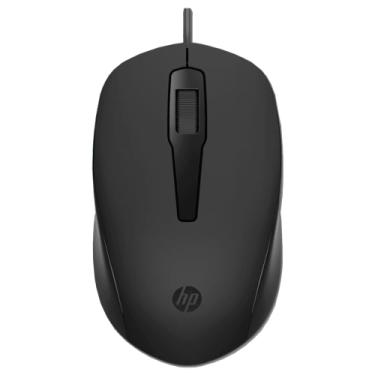 Imagem de Mouse com Fio HP 150 - 240J6AA ABM Preto Bivolt
