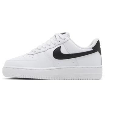 Imagem de Nike Tênis feminino de basquete de ginástica, branco-preto e branco, 34