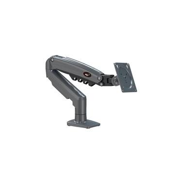 Imagem de Suporte de Mesa Articulado para Monitor de 17" a 35" ELG, com Pistão a Gás e Cabo HDMI 2.0, VESA, Grafite - F98HDMI
