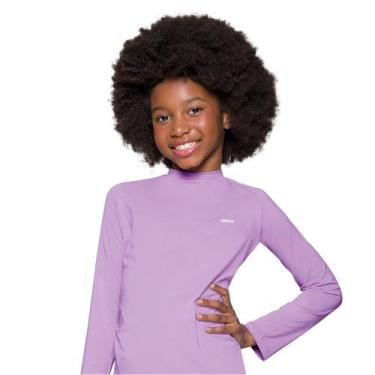 Imagem de Blusa Proteção Uv50+ Infanto Juvenil Manga Longa Selene, 16, Lilás