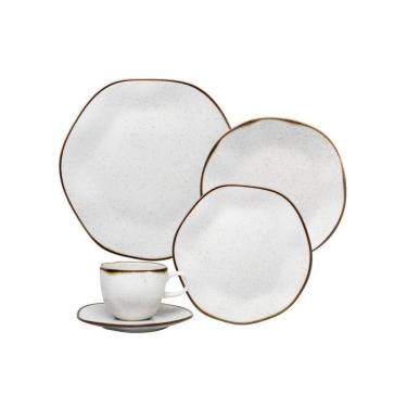 Imagem de Aparelho De Jantar 20 Peças Ceramica Ryo Maresia Oxford