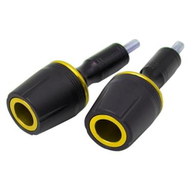 Imagem de BYYINGSUS Acessórios de modificação de motocicleta barra antiqueda engrenagem de proteção do corpo adesivo anti-queda compatível com Z900 2017 (ouro)