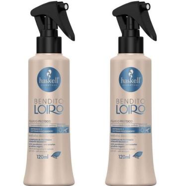 Imagem de Kit 2 Fluído Seiva Bendito Loiro 120ML - HASKELL
