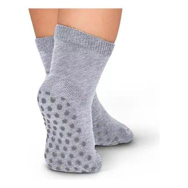 Imagem de Meia Cano Médio Lupo Baby 02041-032 Antiderrapante Algodão T. 16/23, 1