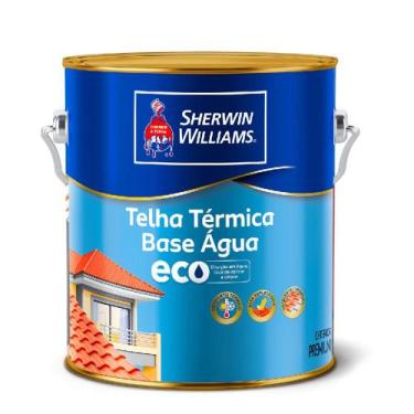Imagem de Tinta eco térmico telha cor branco 3,6lt base d'água  - SHERWIN-WILLIA