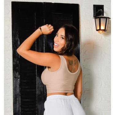 Imagem de Cropped lindo - Sutara mistica , Bege, unico