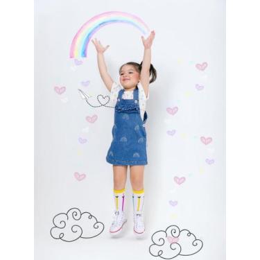 Imagem de Salopete jeans tamanho 2 - DI MARIAZINHA MODAS