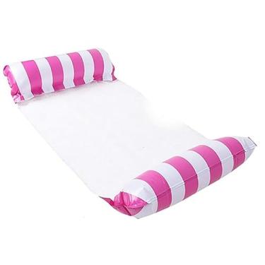 Imagem de Boia Colchão Inflável Piscina Grande Rede Adulto Praia Verão (REDE ROSA)