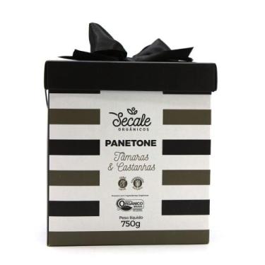 Imagem de Panetone Orgânico Tâmaras & Castanhas Secale 750g