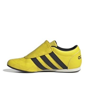 Imagem de adidas Tênis feminino Tekwen Shoes, Amarelo/preto/branco, 39