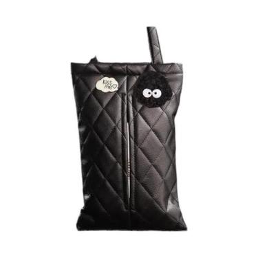 Imagem de Caixa De Lenços Para Carro Cloud Doll Em Couro, Suporte Para Papel, Or