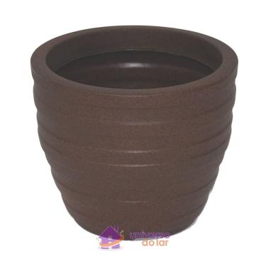 Imagem de Vaso Inca Tramontina Basic Em Polietileno Terracota 24 Cm Tramontina