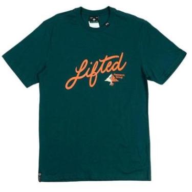 Imagem de CAMISETA LRG SPLIT TREE SCRIPT VERDE-Unissex