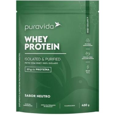 Imagem de Proteina Isolada Whey Neutro 450g - PuraVida