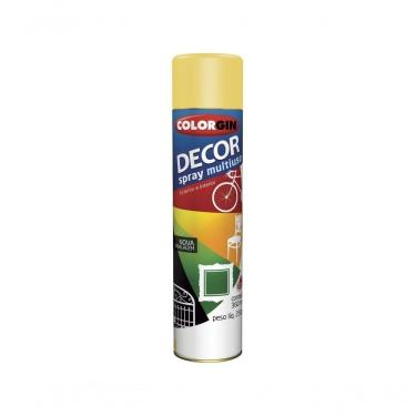 Imagem de Tinta Spray Colorgin Decor Amarelo (Nr23-Onu 1950) C/6Pcs