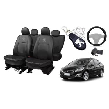 Imagem de Capa de couro para o banco 408 2010-2019 proteção impermeável