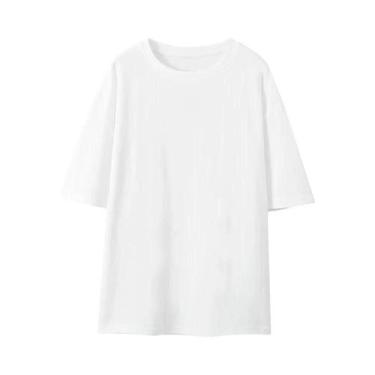 Imagem de Conjunto Feminino De Primavera Em 2 Peças, Camisetas Básicas Sólidas E