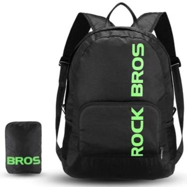Imagem de Mochila Dobrável Impermeável Ciclista Nylon Rockbros