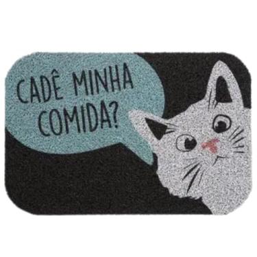 Imagem de Tapete De Entrada Capacho Pet 40cm X 60cm Cachorro Gato (Cat 2.0)