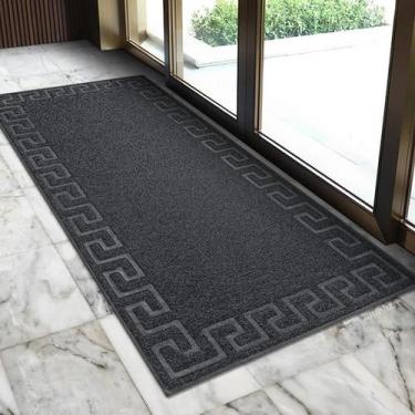 Imagem de 2 Tapete Porta Capacho Grande Antiderrapante PVC Gf 60x120 - IDEALIZA