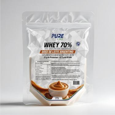 Imagem de Whey Protein Concentrado 70% 900g Pure Athletic-Unissex