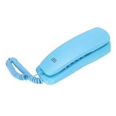 Imagem de Naroote Telefone Com Fio Com Indicadores de Função de Rediscagem Proteção contra Raios para Hotelaria, Telefone de Escritório Antigo No Gancho para Discagem P/T (#12)