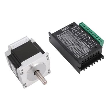 Imagem de AUNMAS Kit de Driver de Motor de Passo Nema23 de Circuito Fechado, Tecnologia TB6600, Controle Híbrido Bifásico, Torque de 126 N.cm para Aplicações CNC