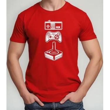 Imagem de Camiseta Camisa Adulto Feminina Masculina Algodão Gamer Geek Videogame