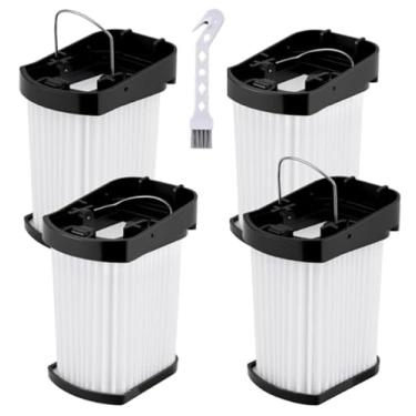 Imagem de Filtro de tecido WV401 compatível com aspirador de pó portátil sem fio Shark Wandvac WV400 WV401BL WV401PK WV410BL WV410PR WV410TL QV410QBL, filtros de substituição, compare com a peça # XFFWV400