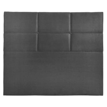 Imagem de Cabeceira Estofada Milena 1,40 Casal Suede Shop Das Cabeceir Chumbo
