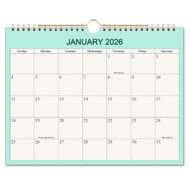 Imagem de Calendário 2025-2027 - Calendário de parede de novembro de 2025 a junho de 2027-20 calendário mensal com papel grosso para planejar e organizar para casa ou escritório, agenda, 20 x 27 em 2025