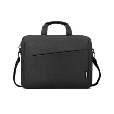 Imagem de Lenovo Bolsa de ombro para laptop T210, serve para laptop ou tablet de até 17 polegadas, design elegante, tecido durável e repelente de água, GX41K07198, preta