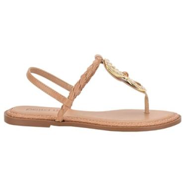 Imagem de Sandália Flat Feminina Calce Fácil Beira Rio - Nude