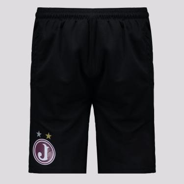 Imagem de Calção Kappa Juventus da Mooca Treino Comissão 2025 Preto-Masculino