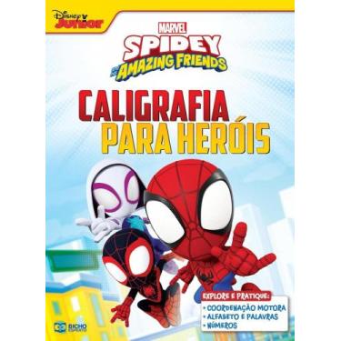 Imagem de Marvel - caligrafia para herois spidey vol.unico - Bicho Esperto, 3