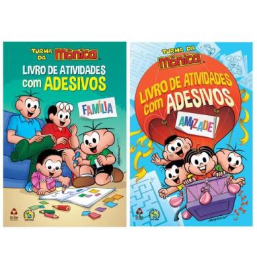 Imagem de Coleção 2 livros de atividades turma da mônica - Kit de Livros, 3