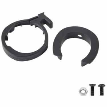 Imagem de Chiffonade Substituição do anel de bloqueio da haste frontal e da braçadeira do guidão para scooter elétrica - Clipe de liberação rápida ABS durável para G30 com acessórios de parafuso