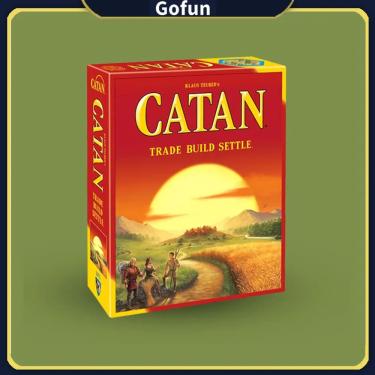 Imagem de Jogo de Tabuleiro CATAN Build & Settle Classic Strategy Family 10+