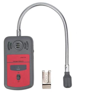 Imagem de UA6070A Detector de Vazamento de Halogênio Portátil Tester Instrumento Detector de Gás para CFCs HCFCs Detecção de Vazamento de Refrigerante em Ar Condicionado Material ABS Sonda