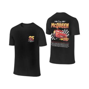 Imagem de Camiseta De Casal Lightning McQueen Sally De Verão Com Estampa Dupla F