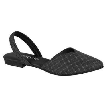 Imagem de Sapatilha Feminina Beira Rio Mule Bico Fino Napa Fivela Conforto-Feminino