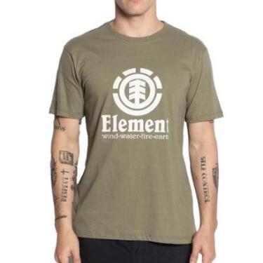 Imagem de Camiseta Element Vertical Color SM25 Masculina-Masculino