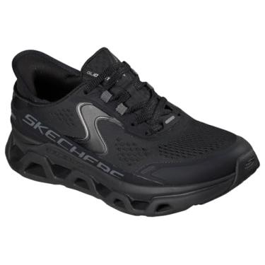 Imagem de Skechers Tênis feminino Glide-Step Atlus Hands Free Slip-ins, Preto = preto/preto, 35