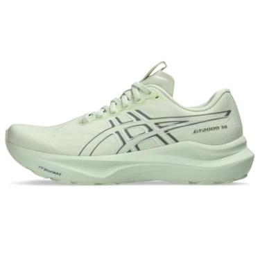 Imagem de ASICS Tênis de corrida masculino GT-2000 14, Verde sussurro/azul monumento, 36