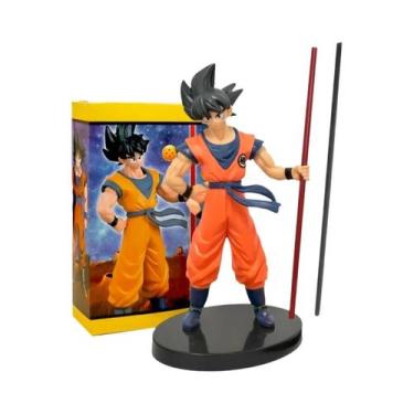 Imagem de Figura De Ação Colecionável Do Son Goku Super Saiyan De 20cm, Modelo O
